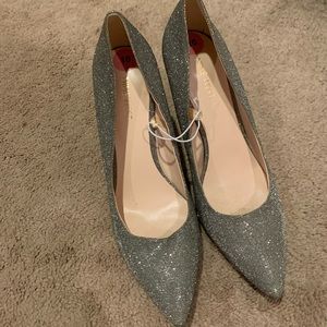 Sparkly Nine West high heel shoes